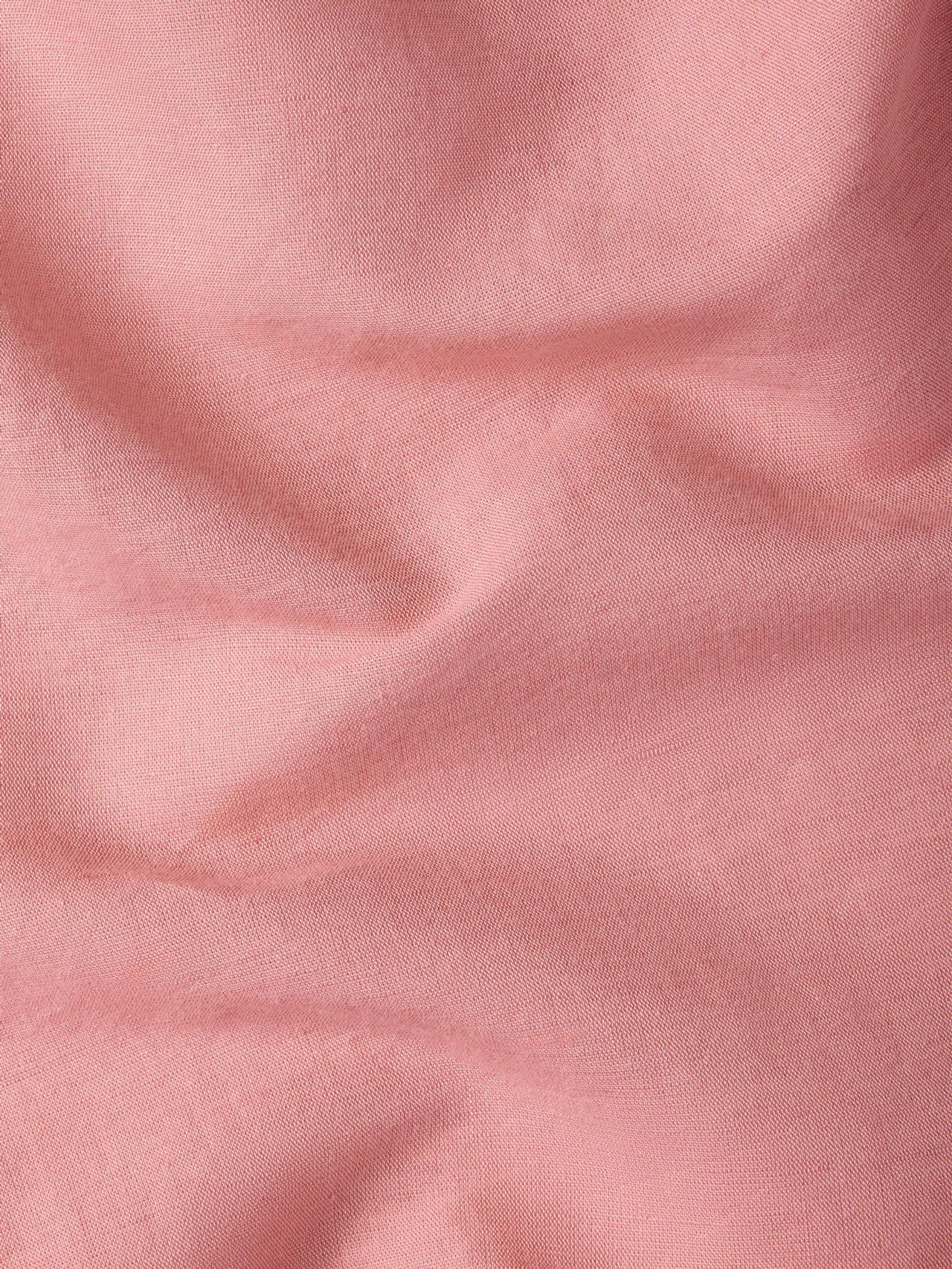 Dusty Pink Linen Blend Flat Sheet - Image 3