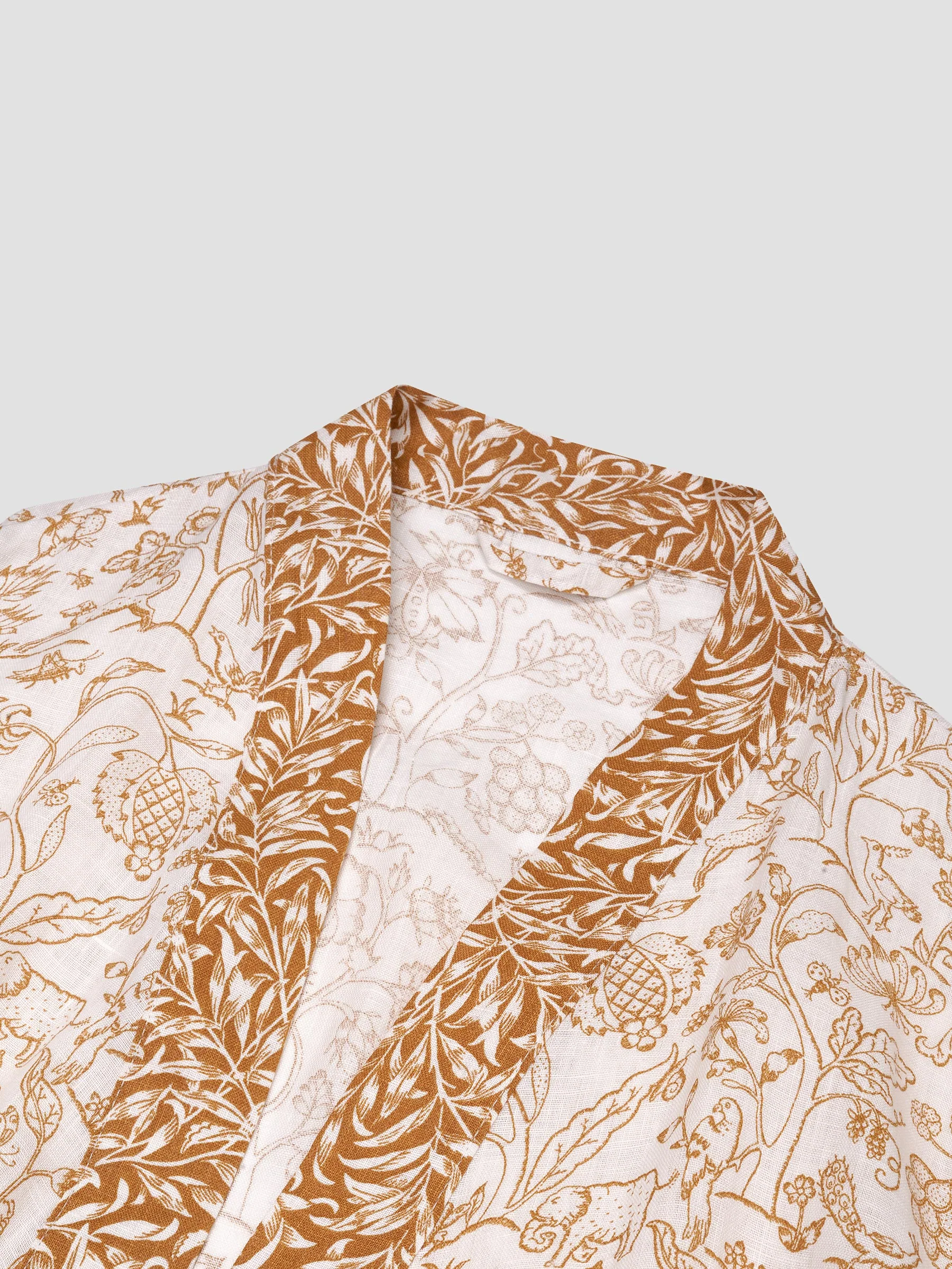 Ernest White Middlemore Linen Robe - Image 3