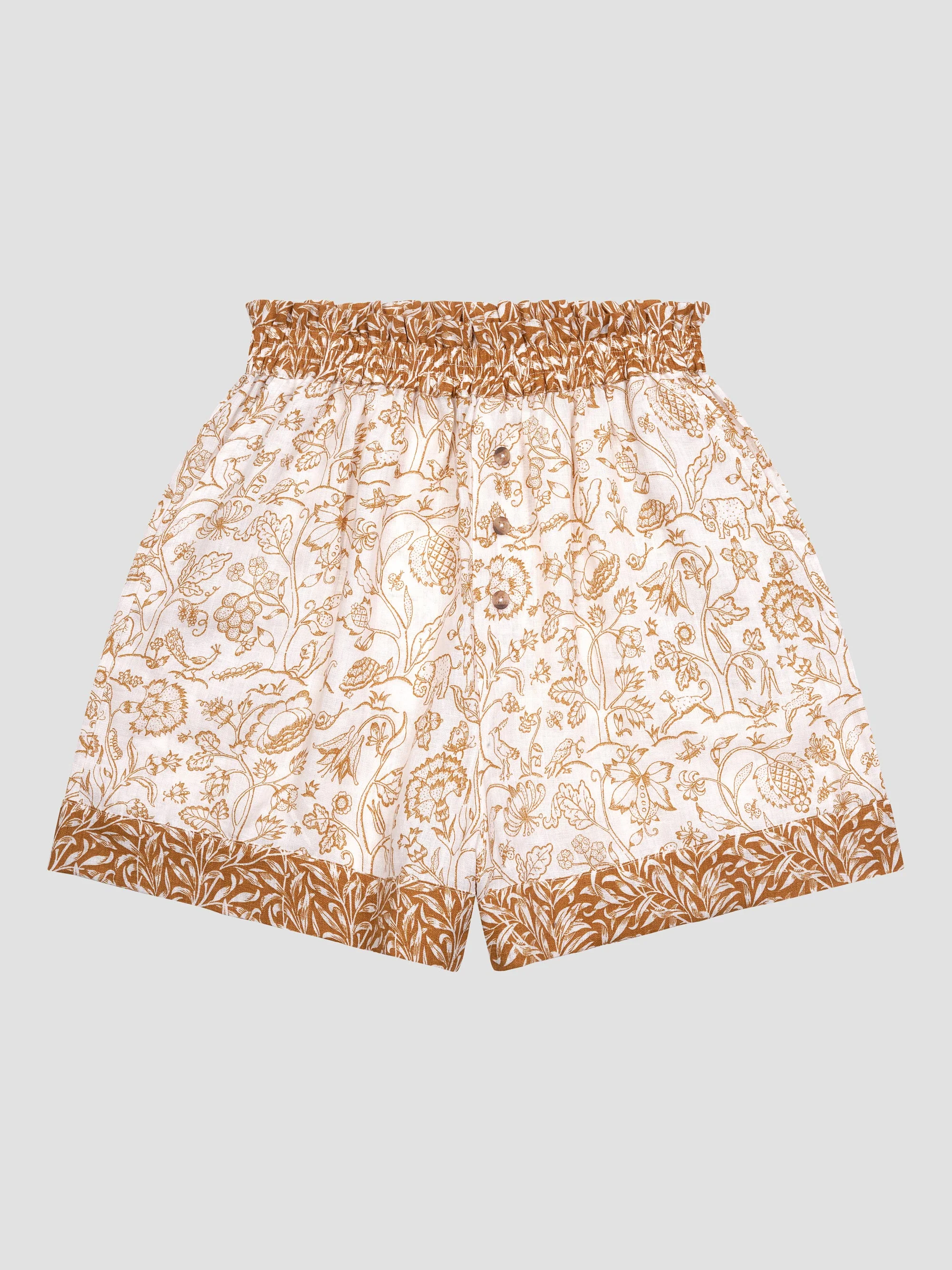 Ernest White Middlemore Linen Women’s Pyjama Shorts Set - Image 3