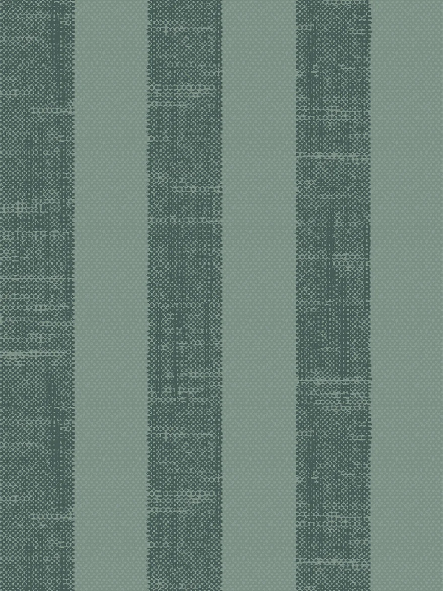 Pine Green Pembroke Stripe Wallpaper - Image 4