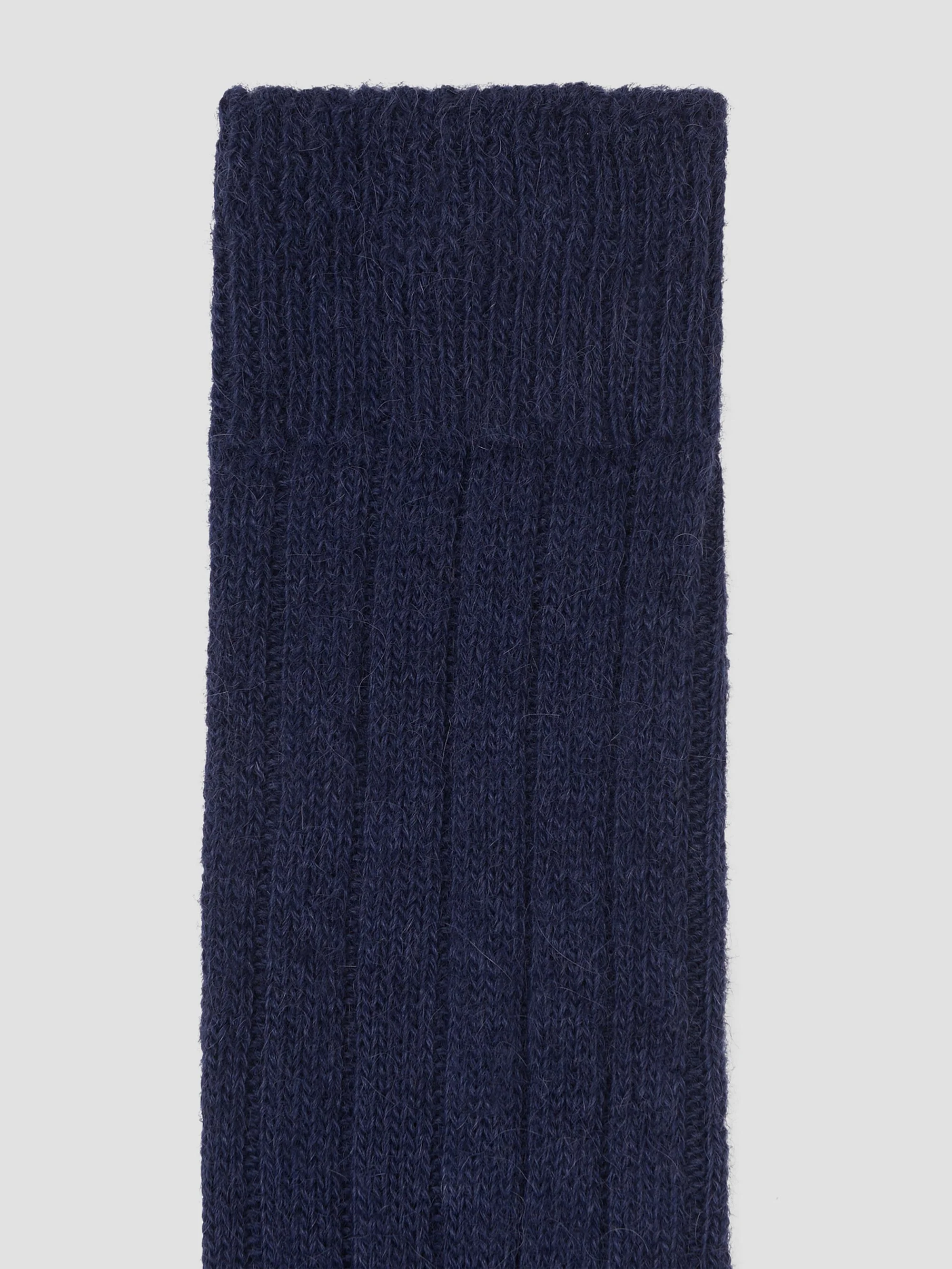 Navy Alpaca Socks - Image 2