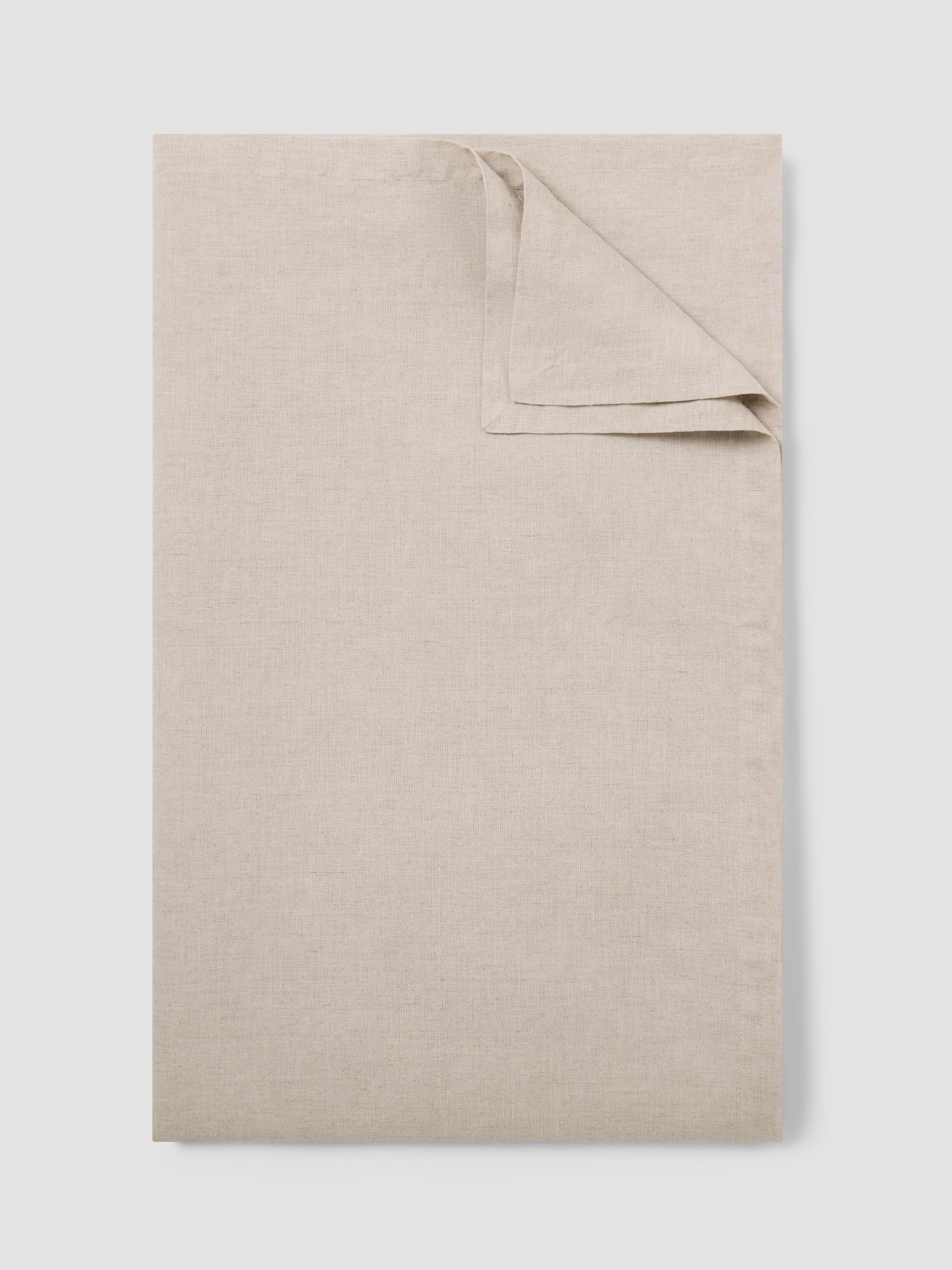 Oatmeal Linen Blend Tablecloth - Image 2