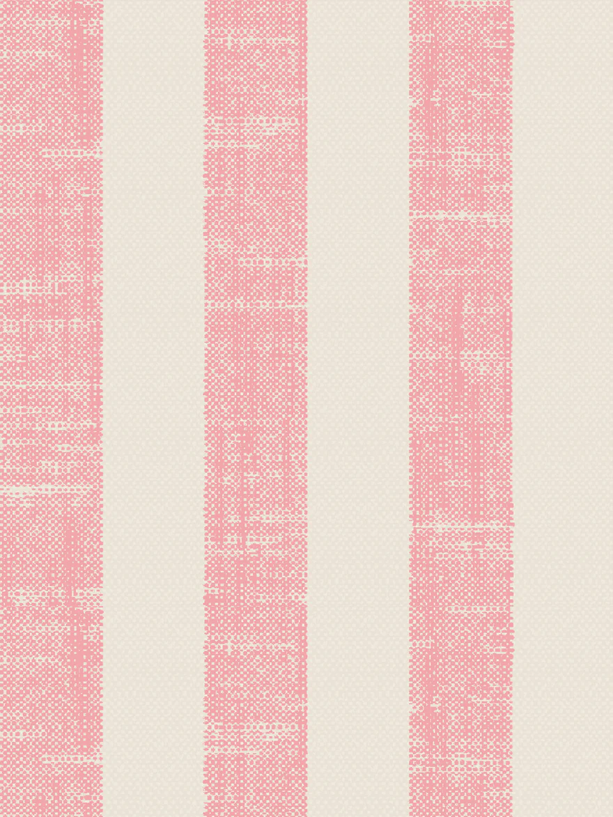 Pink Bloom Pembroke Stripe Wallpaper - Image 4