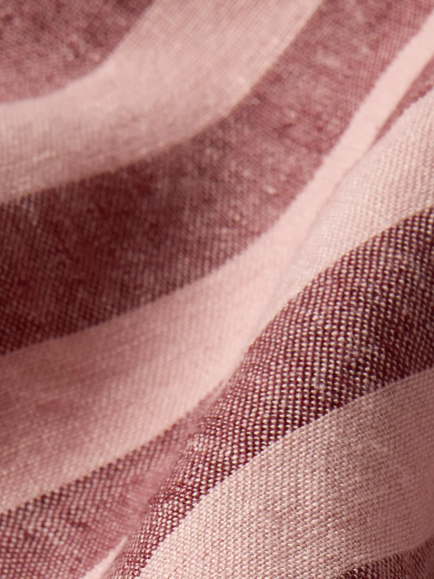 Rhubarb & Rose Pembroke Stripe 100% Linen Duvet Cover - Image 4