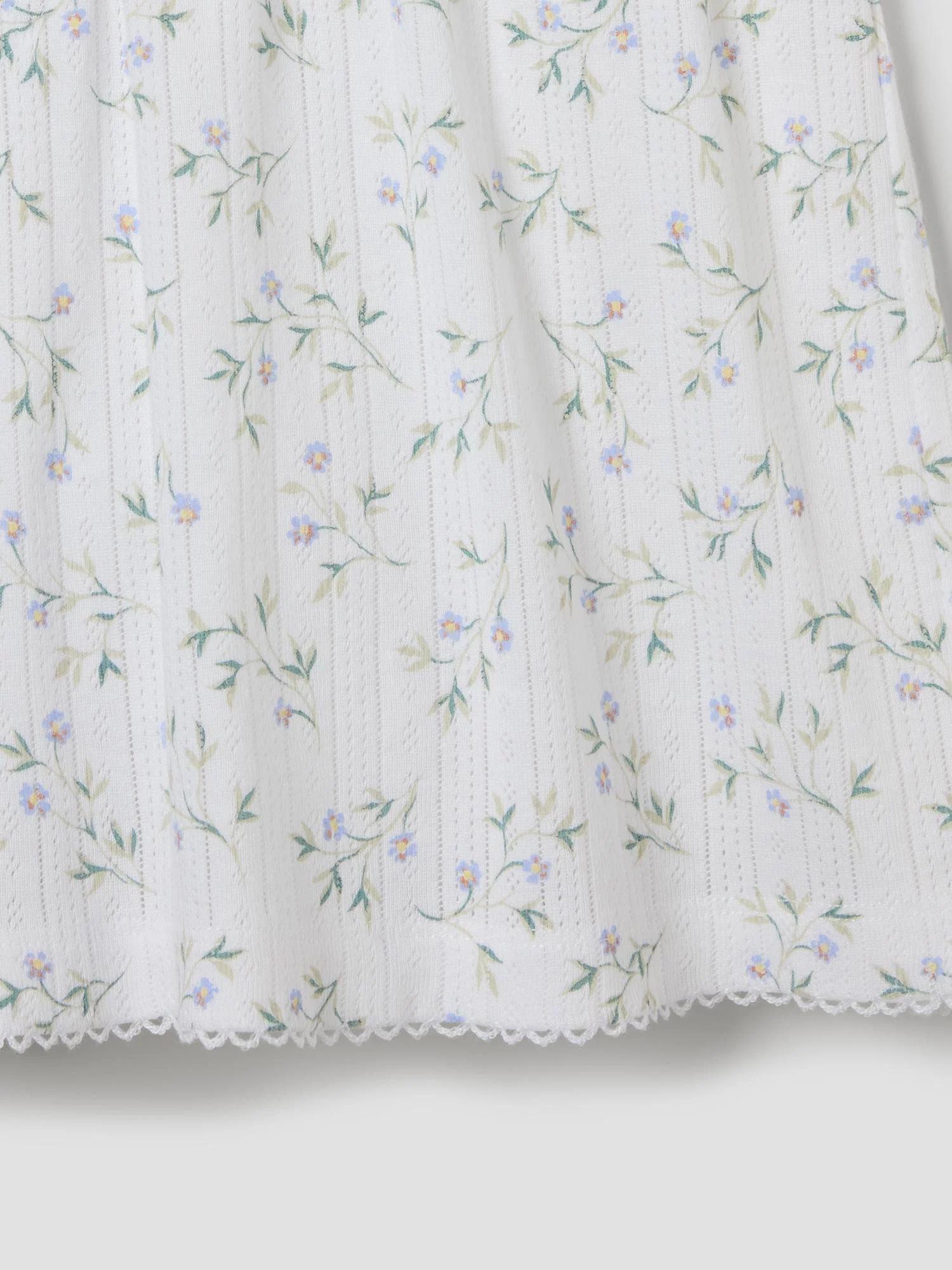 Spring Sprig Pointelle Shorts - Image 5