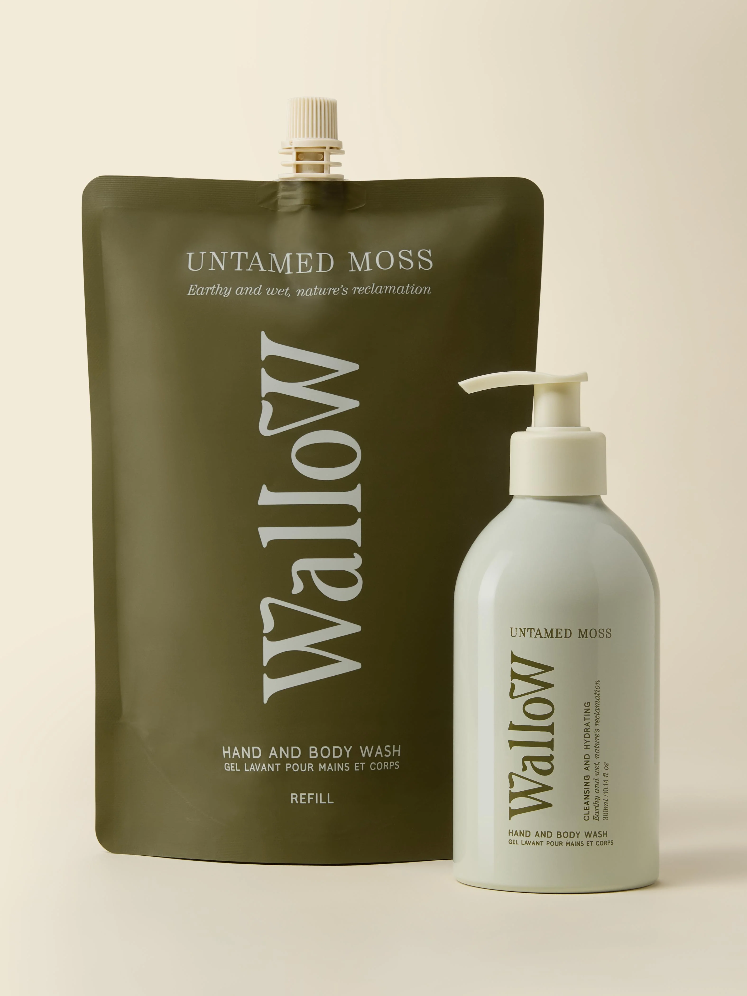 Wallow Untamed Moss Hand & Body Wash Refill - Image 3