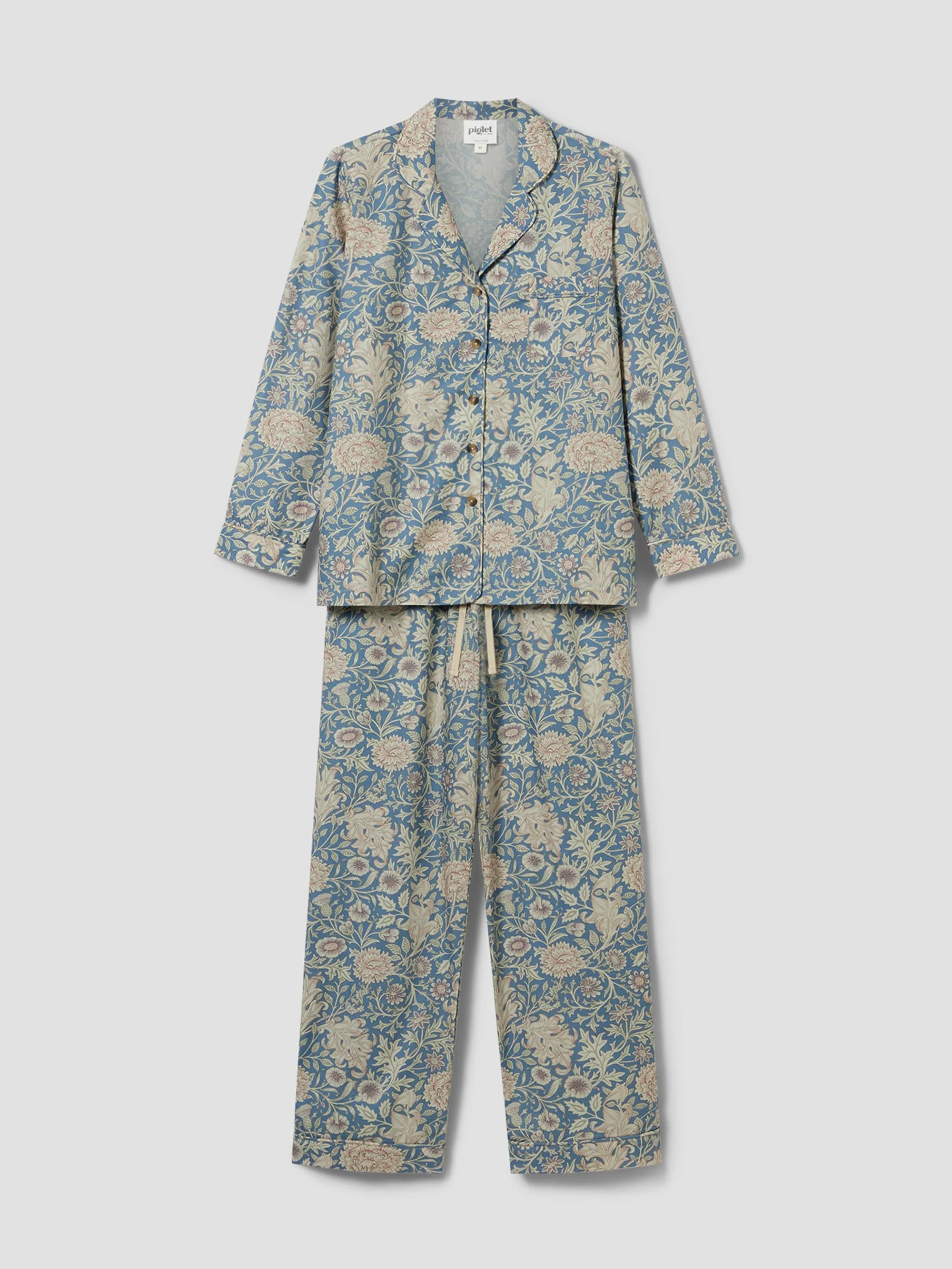 Webbs Blue Double Bough Cotton Trouser Set - Image 4